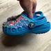 Kids bling crocs custom made size 10 preloved