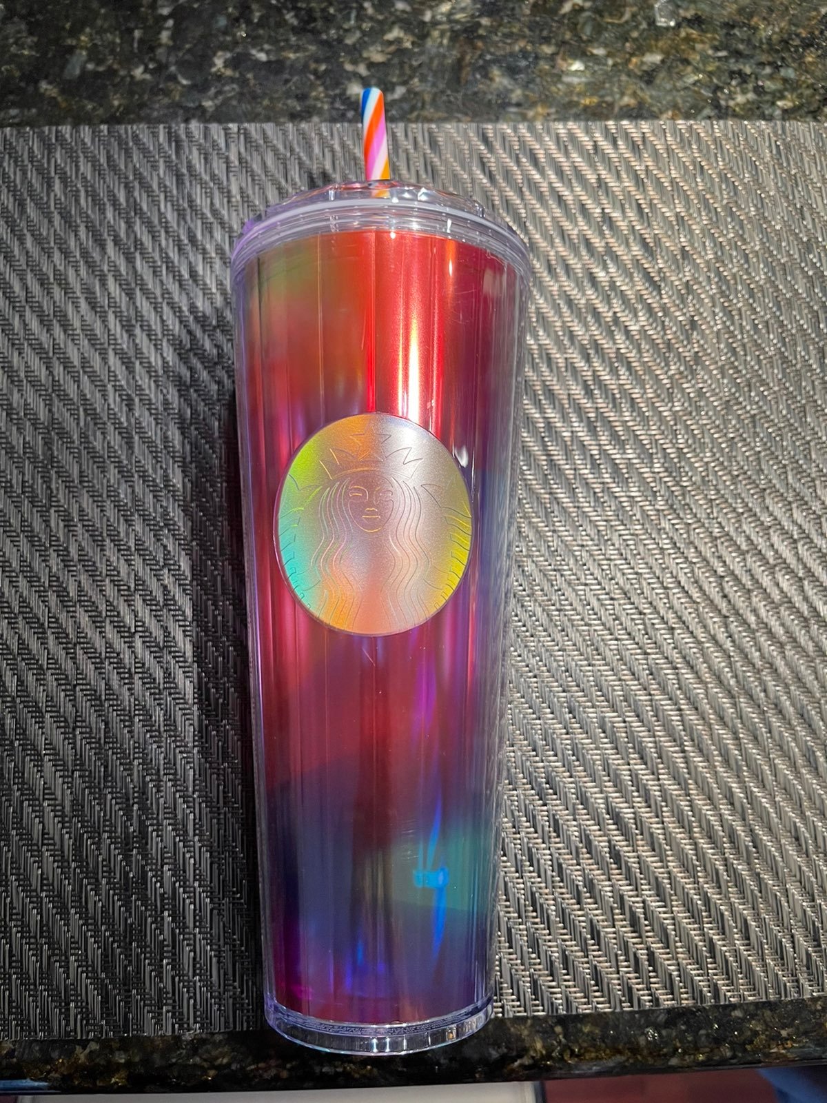 Starbucks Pride Rainbow Dome Tumbler Cup