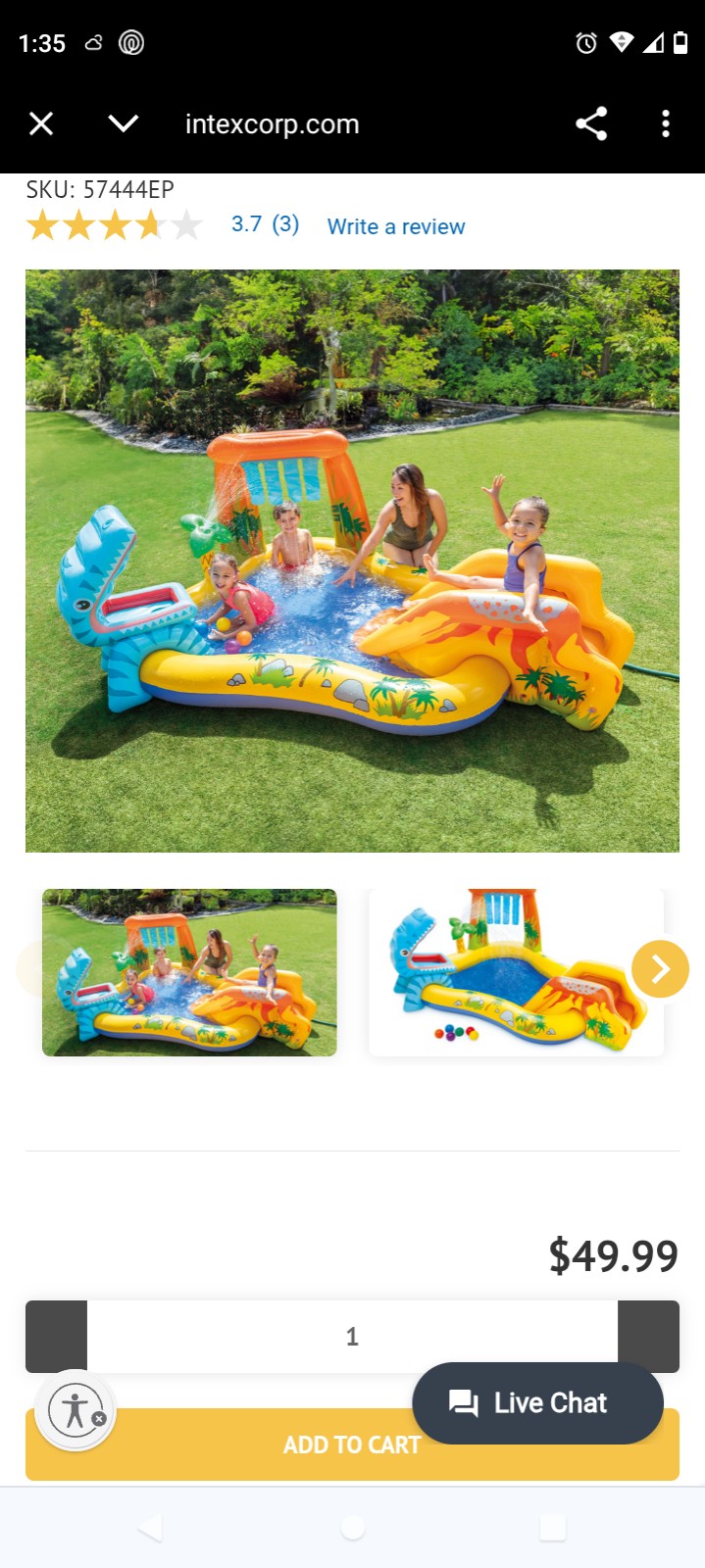 Inflatable pool