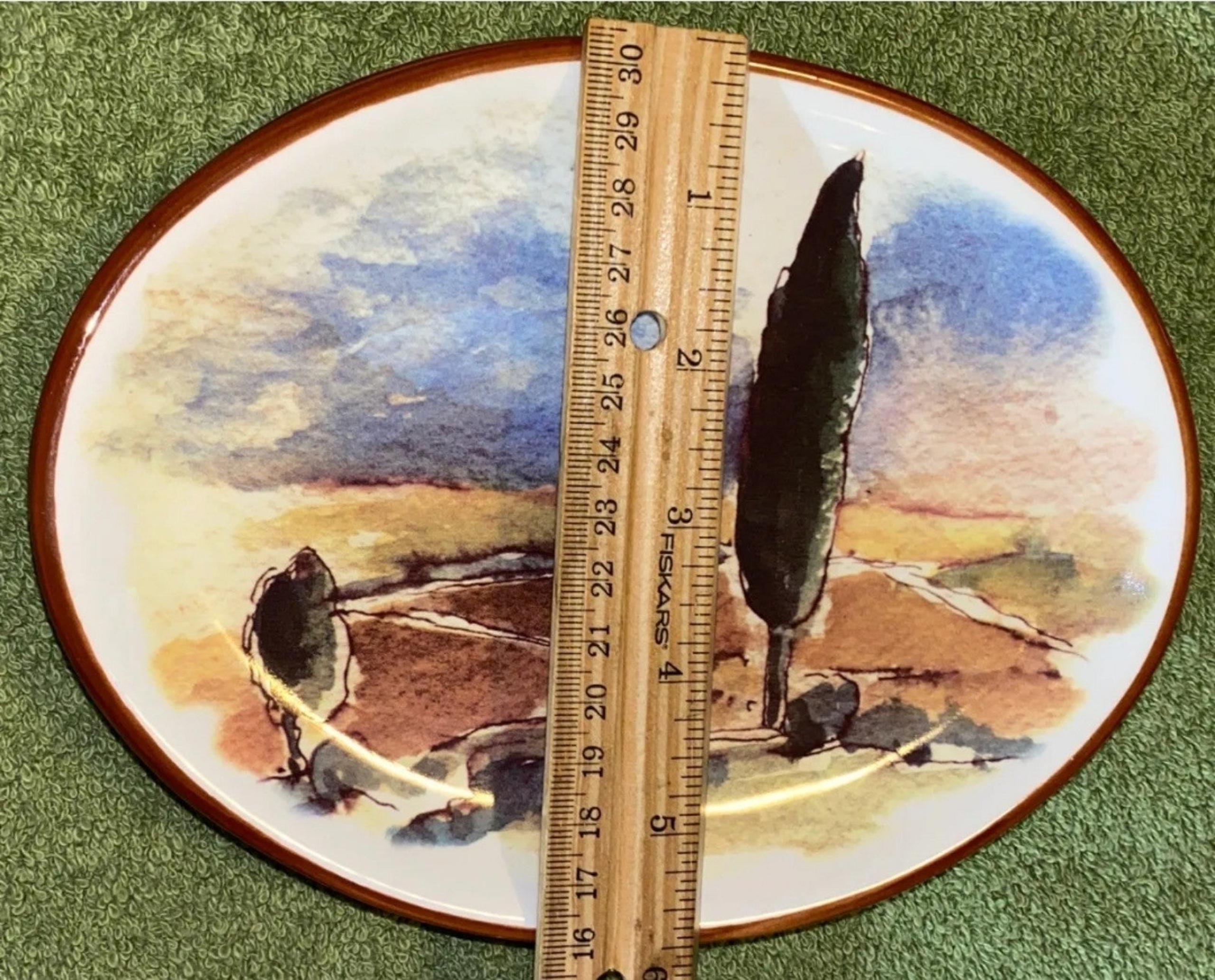 Set of 4 William Sonoma appetizer plates of Italy