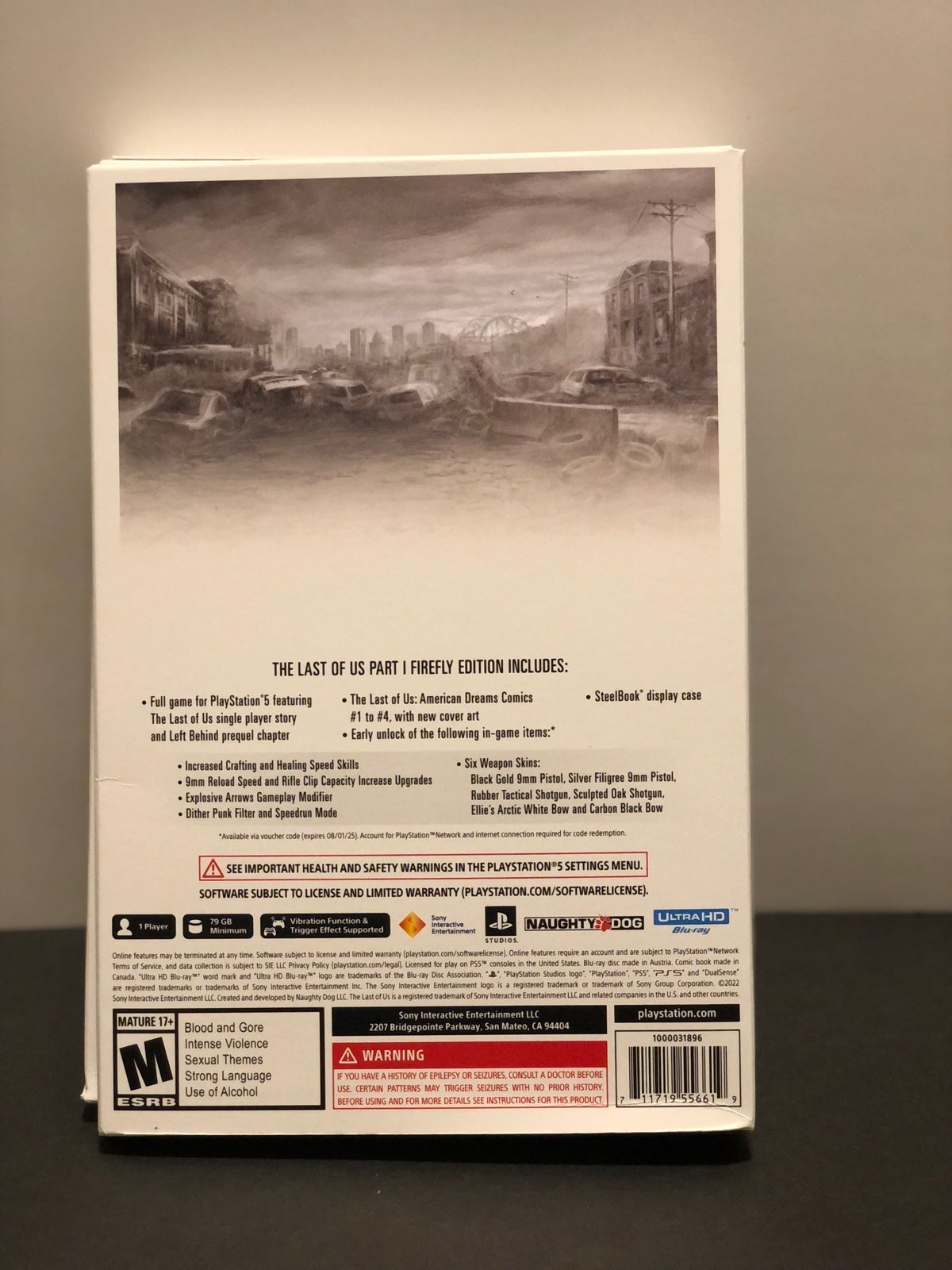 The Last of Us Part I Firefly Edition PlayStation Exclusive hotsell PS5