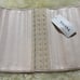 Yianna Nude Hook & Eye Latex Corset Waist Trainer Cincher, Size XL