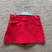 Zara Split Skort With Buttons