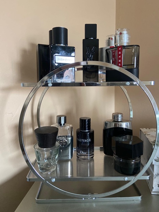 Bathroom Counter Organizer, 2 Tier Perfume Organizer for Dresser