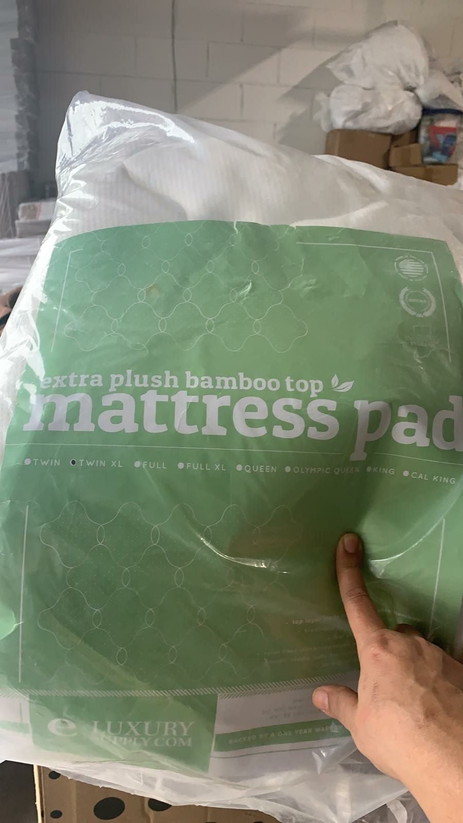 Brand New Xlarge twin mattress pad