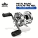5.3:1 Gear Ratio Fishing Reel-Right 2g8u7
