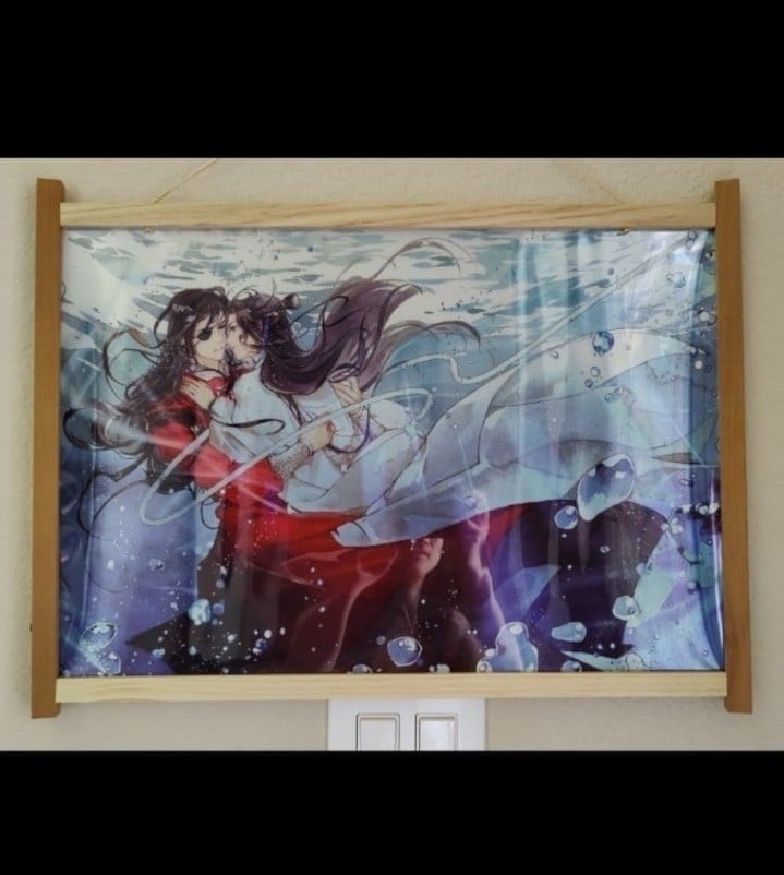 Heaven Official's Blessing Tian Guan Ci Fu Foil Poster + Bonus