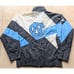UNC North Carolina 90s Tar Heels APEX windbreaker jacket L black blue NCAA vtg