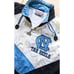 UNC North Carolina 90s Tar Heels APEX windbreaker jacket L black blue NCAA vtg