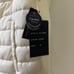 Cavalini Puffer Vest Womens 2X Ivory Faux Fur Outdoors Ski Resort Winter NWT