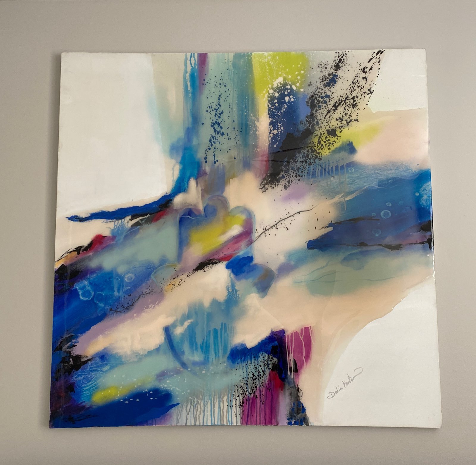 Dalia Kantor Original Lucky Star paint