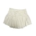 Goldhinge Womens Pleated High Rise Tennis Skirt Skort Preppy Beige Size Small