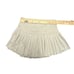 Goldhinge Womens Pleated High Rise Tennis Skirt Skort Preppy Beige Size Small