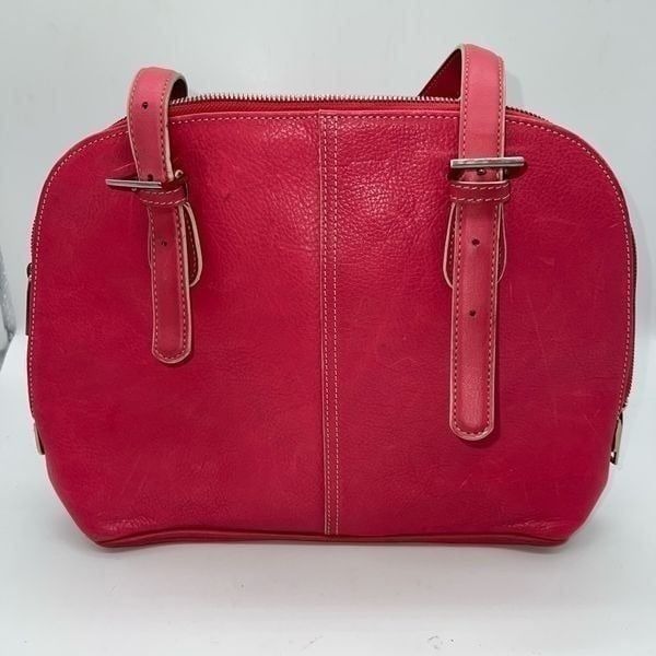 KB & Company Leather Domed Handbag