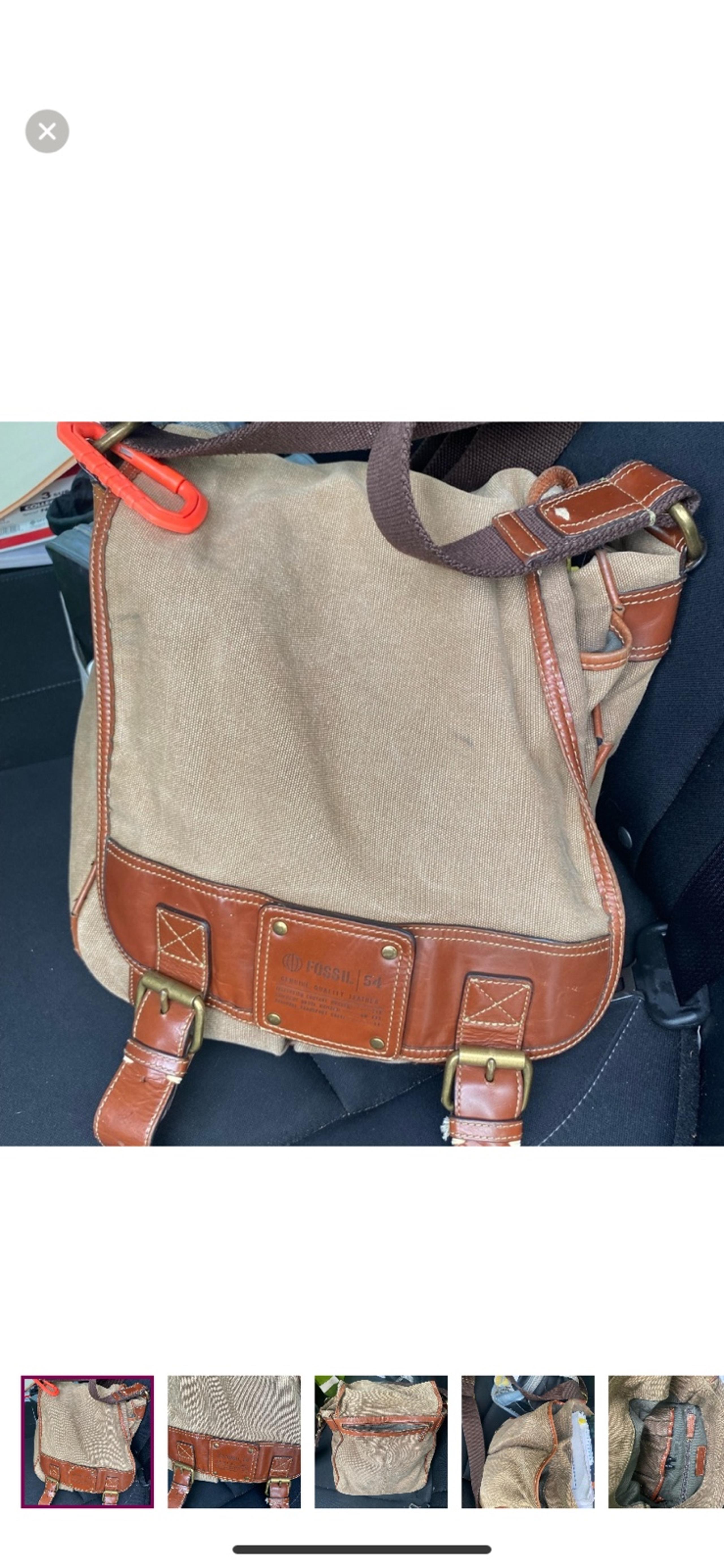 Fossil messenger bag