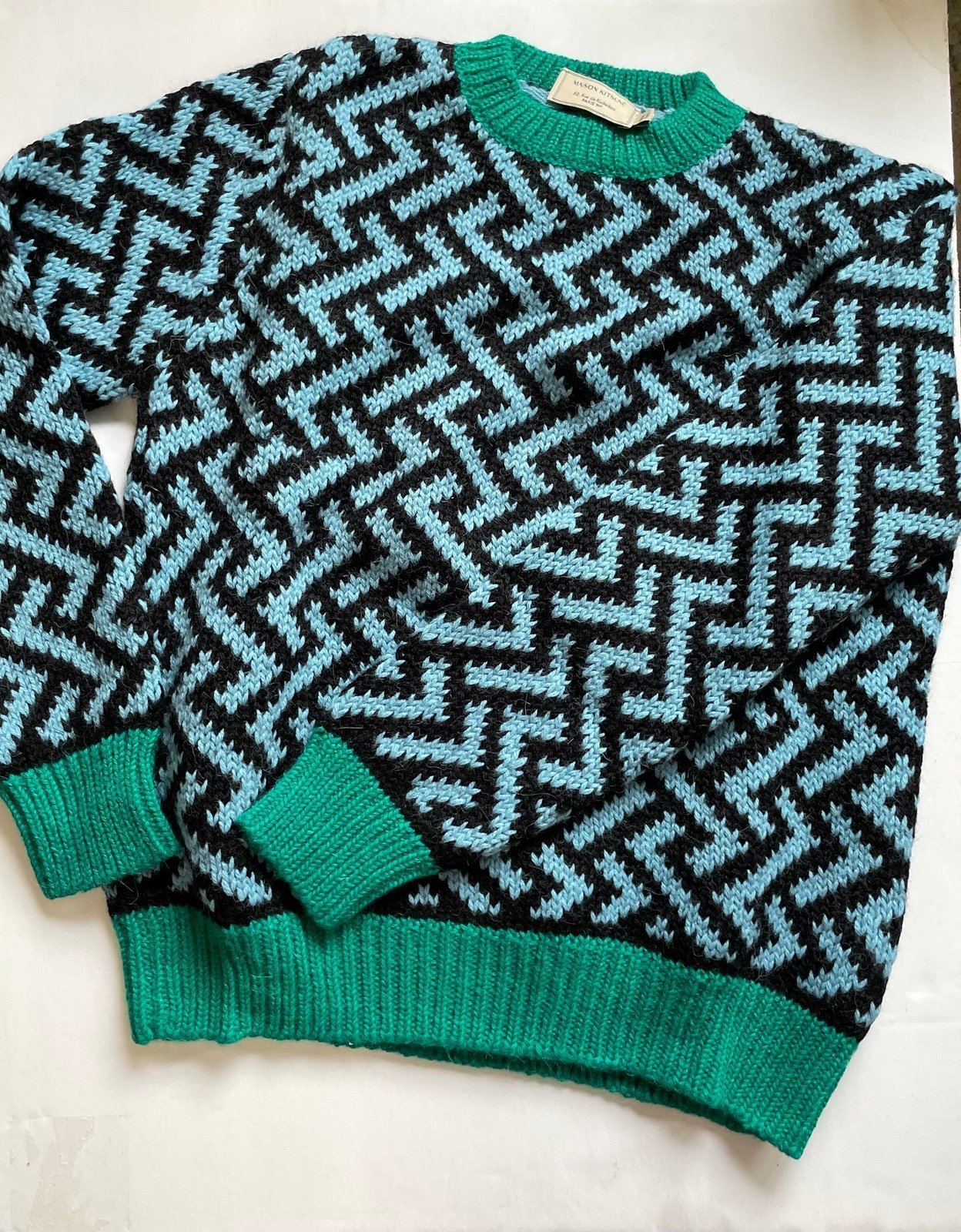 Maison Kitsuné メゾンキツネ ZIG ZAG プルオーバー（Maison
