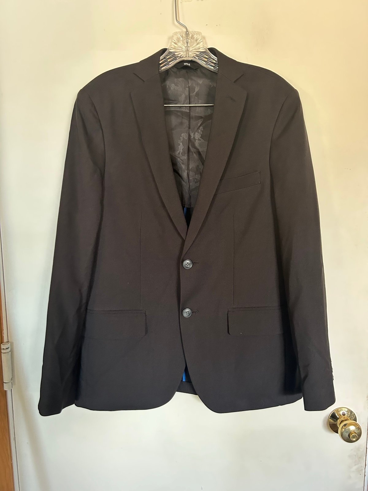 HAGGAR Smart Wash Revive 38s suit jacket slim fit