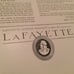 Vtg LaFayette Advertisement Ad Garage