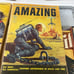 Science fiction pulp novels etc