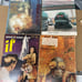 Science fiction pulp novels etc