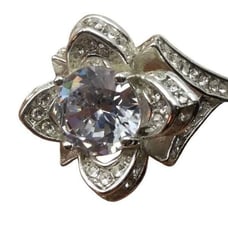 New Floral Dome Ring