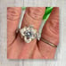 New Floral Dome Ring