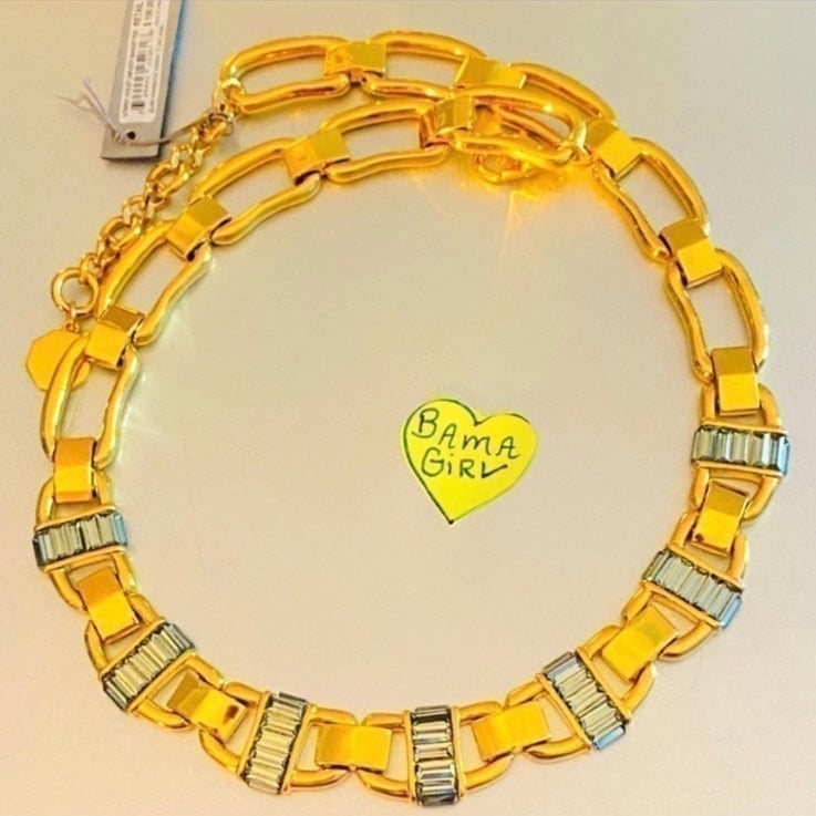 Louise et cie Smokey Baguettes Necklace