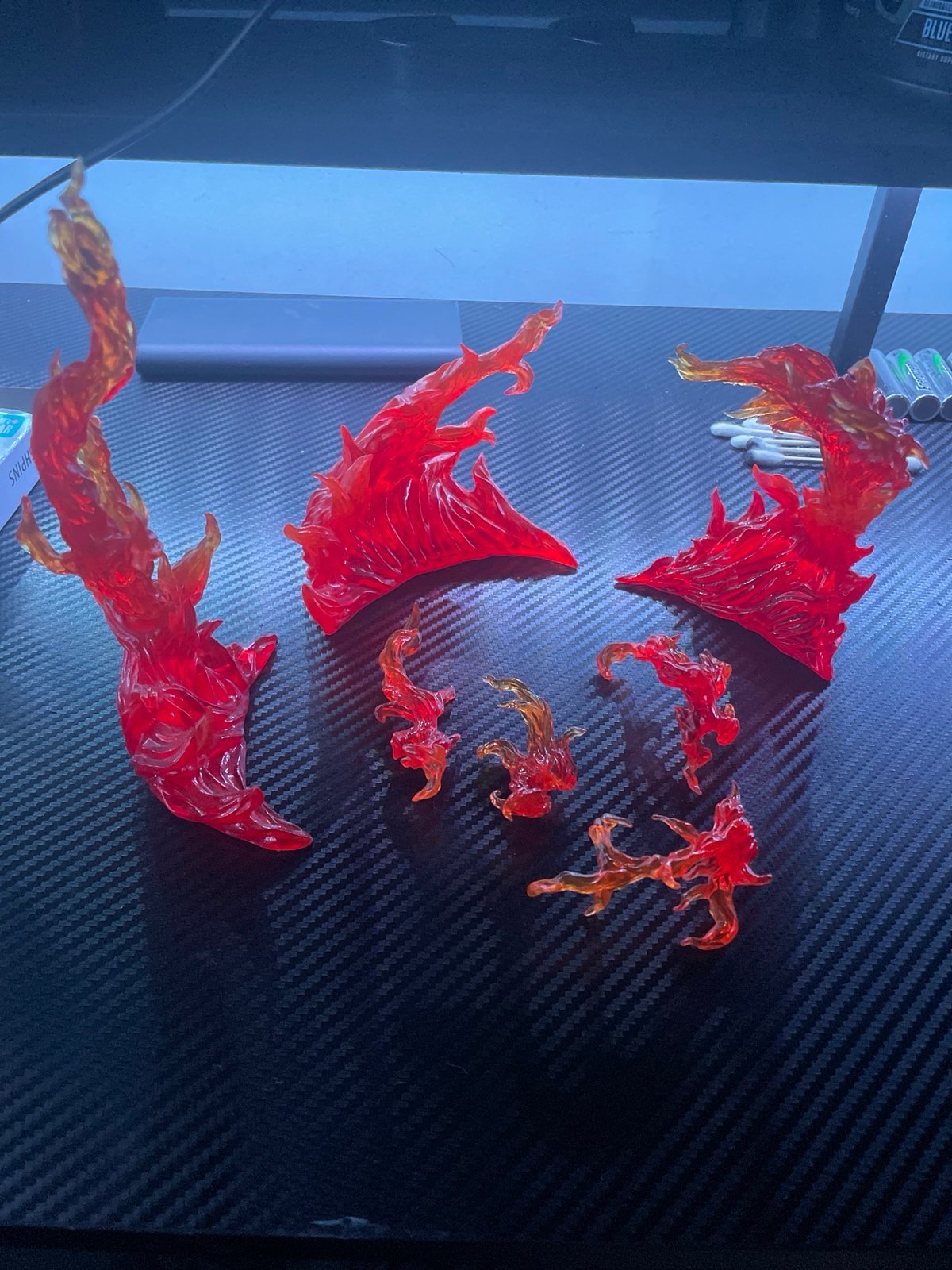 Sh figuarts fire effect parts