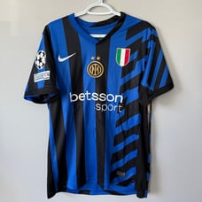 Lautaro Martinez Inter Milan Champions League New Men’s Nike Soccer Jersey - L