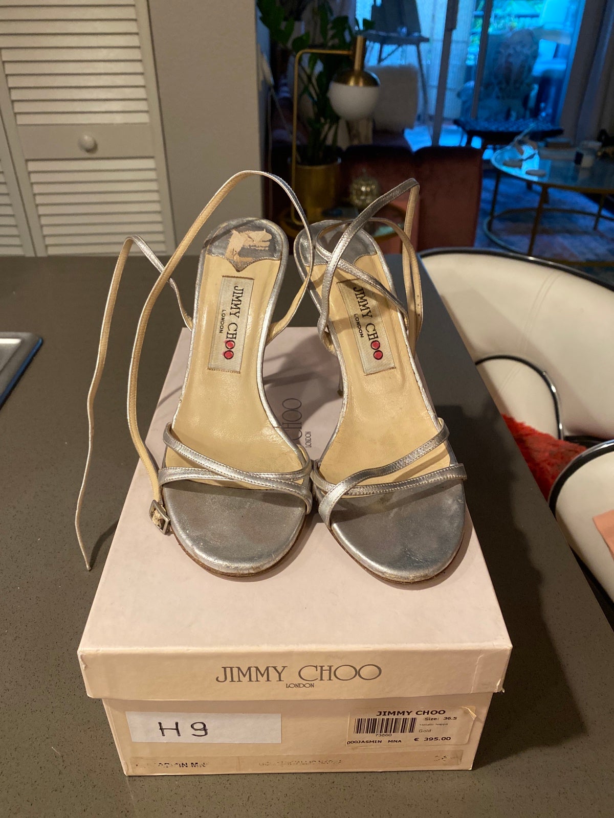 Jimmy Choo 3.5” heels