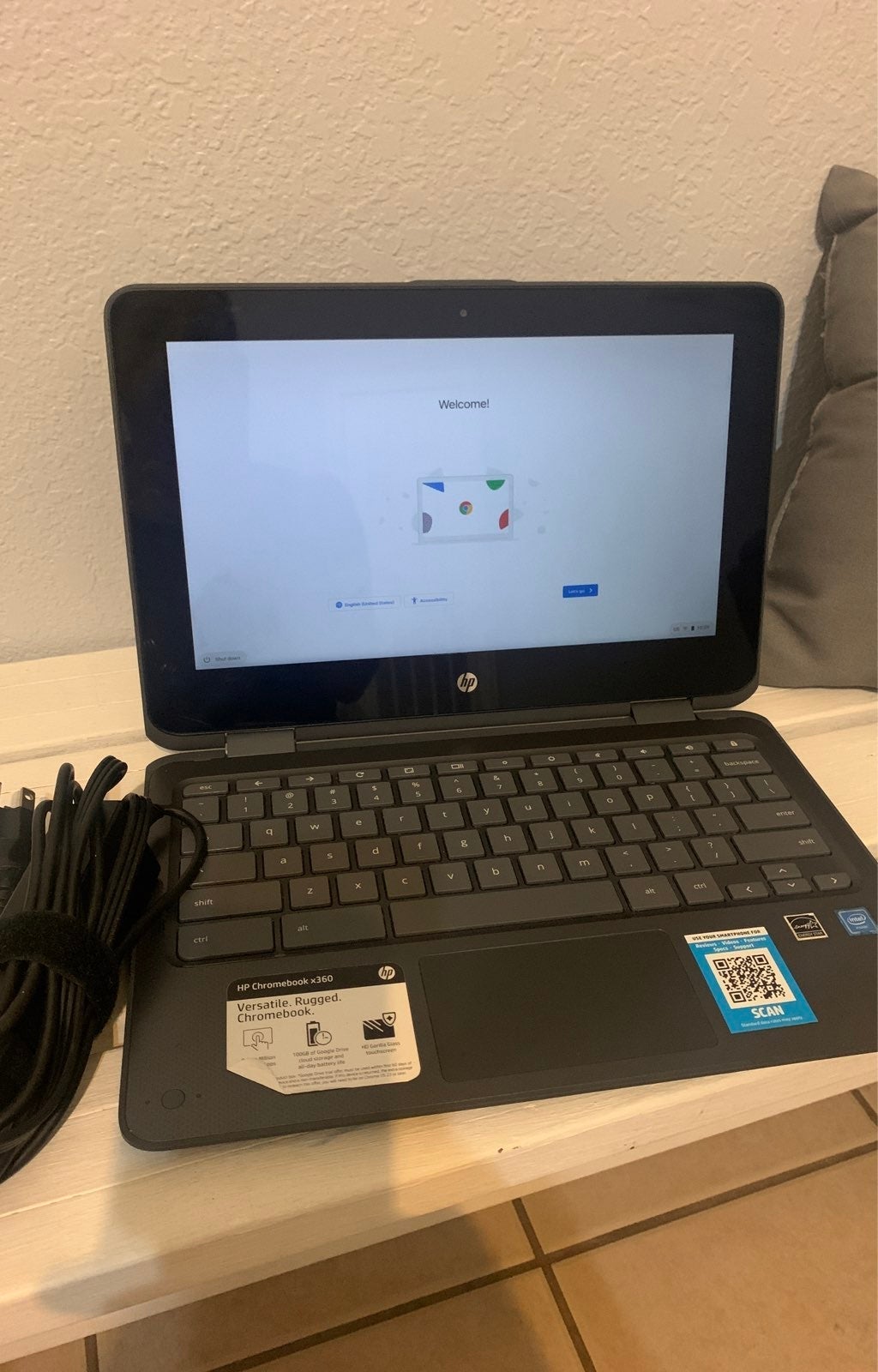 HP 2-in-1 Touch-Screen Chromebook