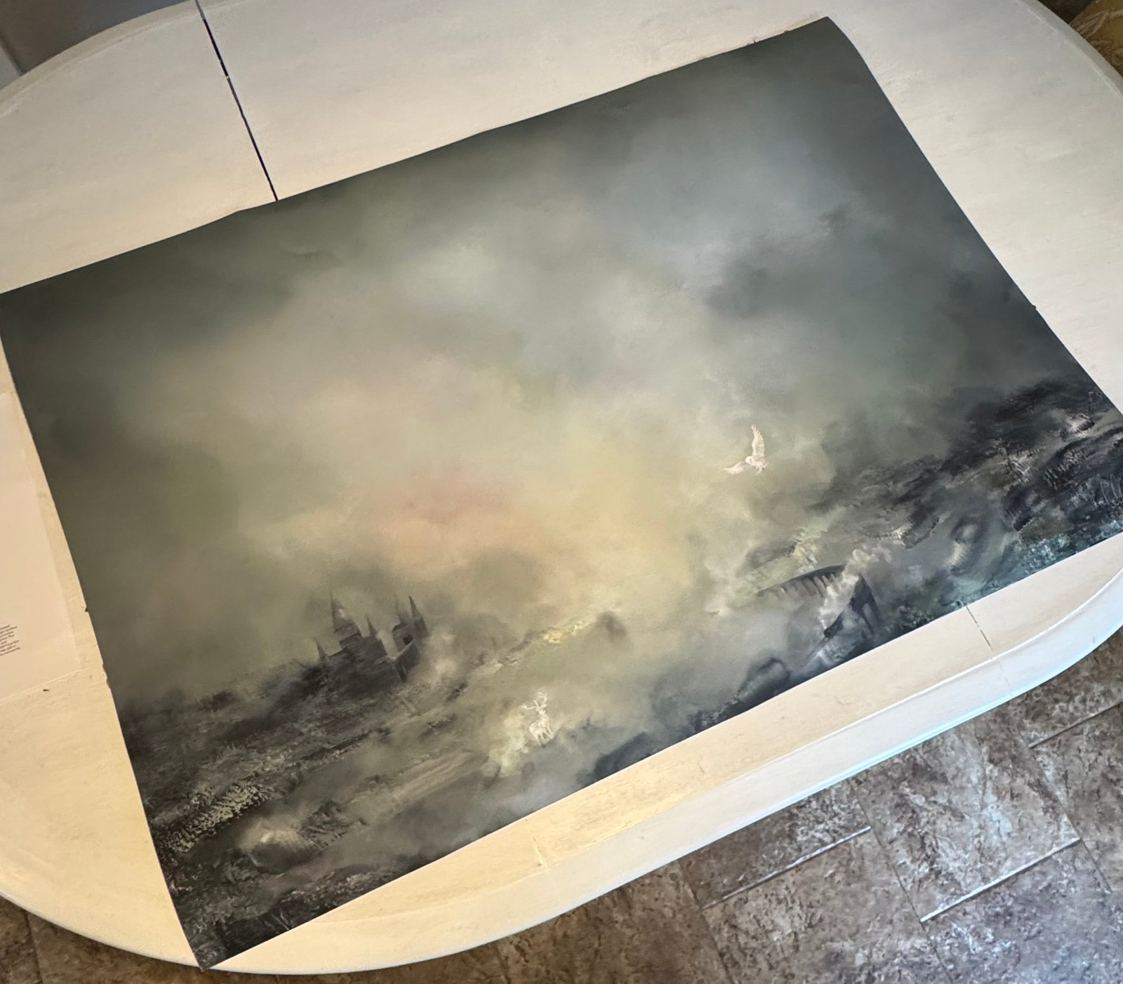 Enchanted forest print