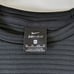 NIKE Just Do It Quilted Crewneck Sweatshirt Black Sweater Dri Fit Oversize XS