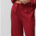 SOMA WOVEN Long-Sleeve Notch Collar Top and Pants Set. MSRP 138