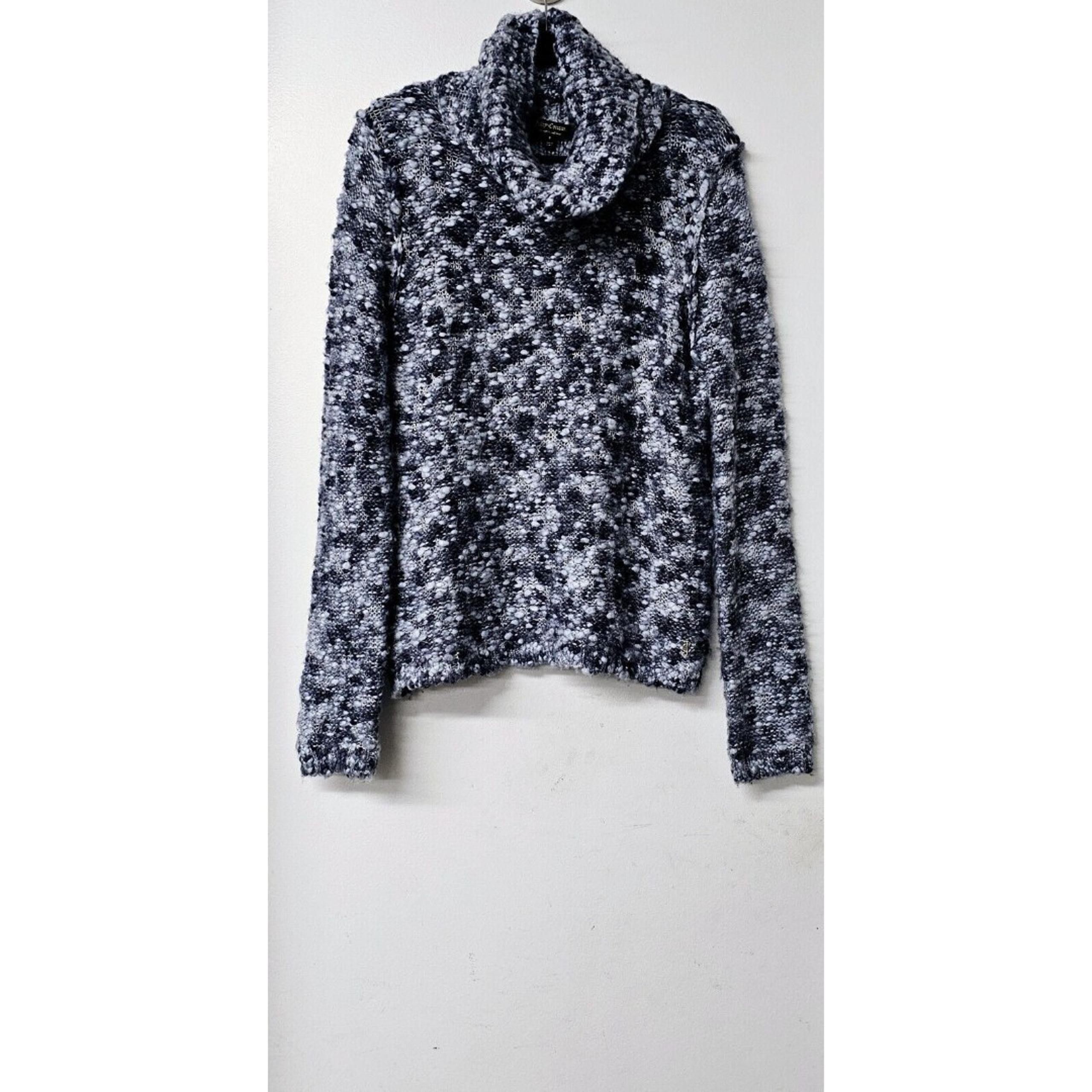 JUICY COUTURE Knit Cowl Neck Long Sleeve Sweater (L) $98