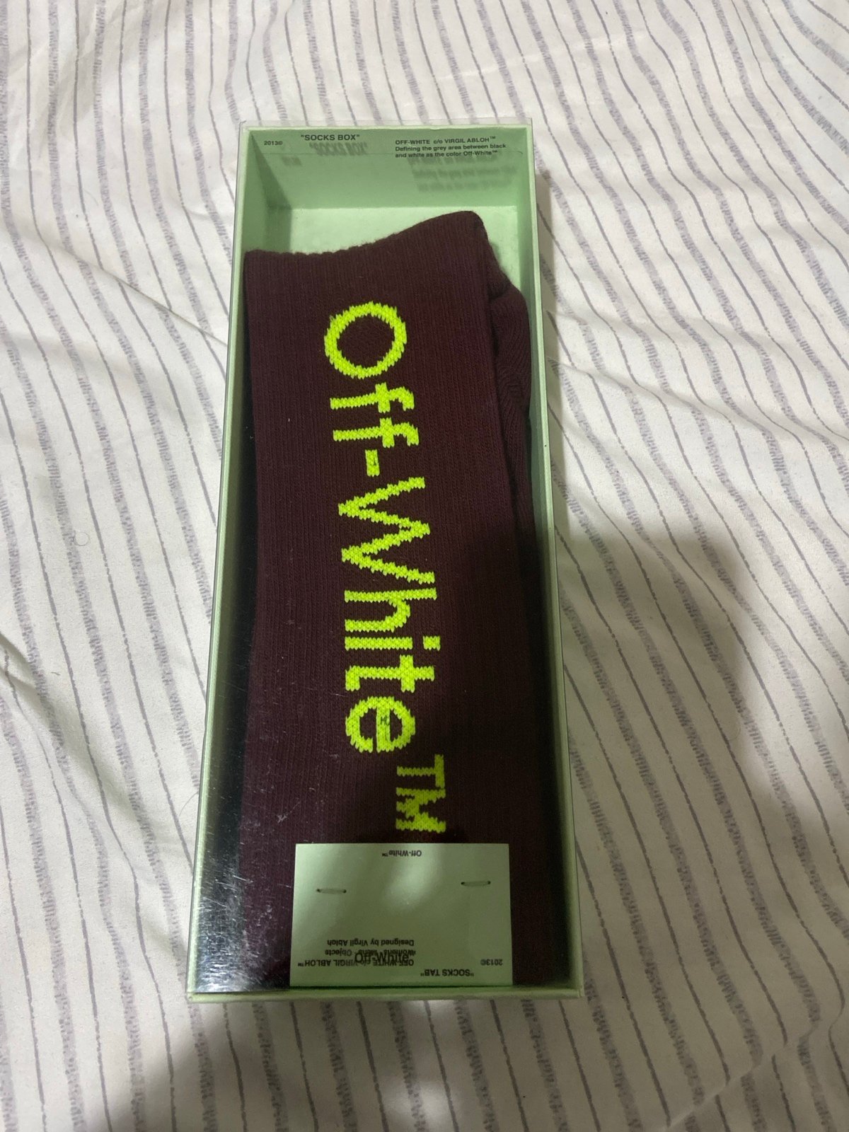 Off white season 19 socks