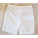 Talbots 14 Shorts Women's White Perfect Short Chino Pockets Button Hook Zip