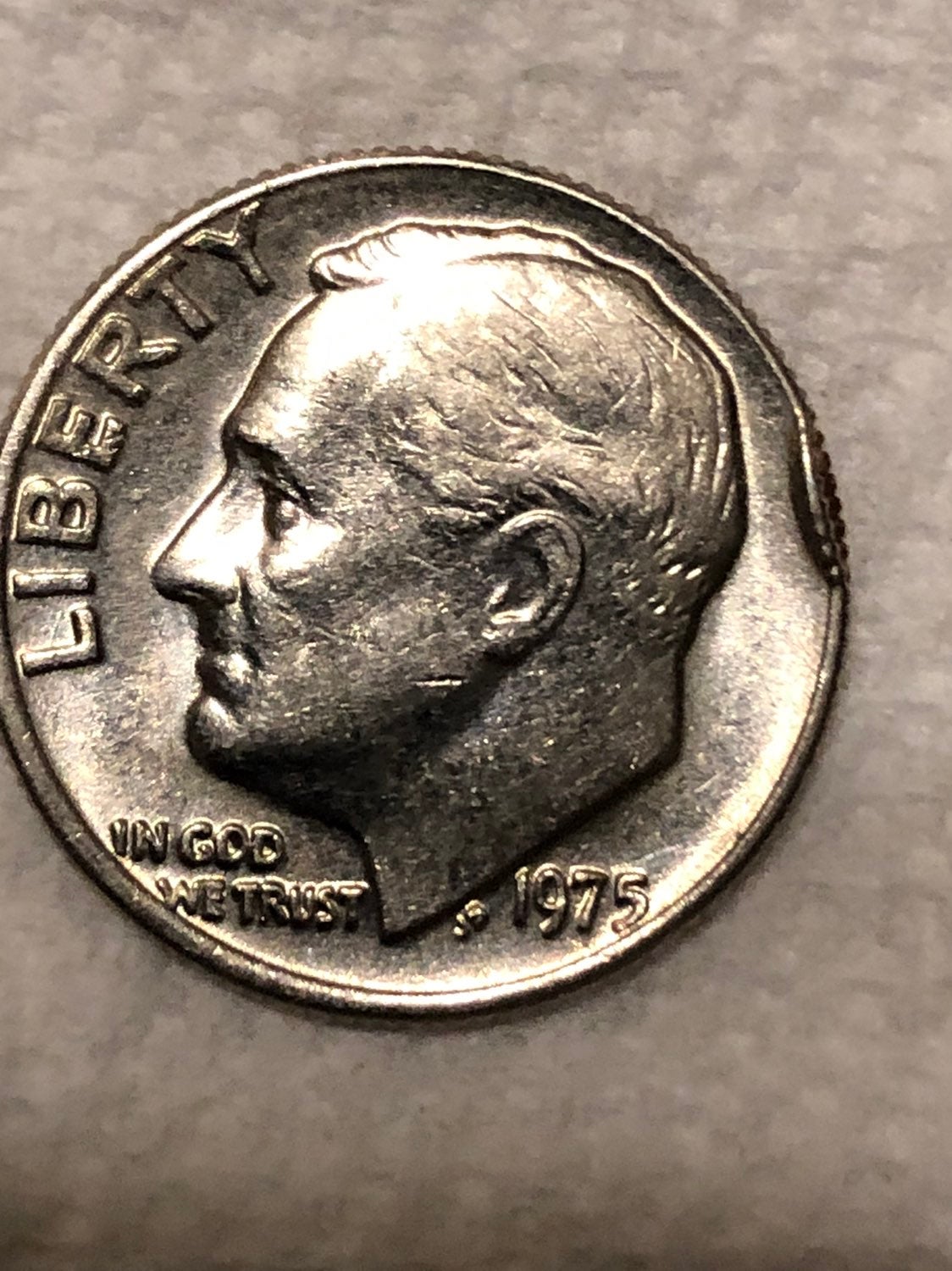 1975 Dime could be the holy grail multiple Errors