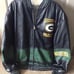 Men's Size LARGE GBP Carl Banks Leather Jacket