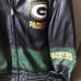 Men's Size LARGE GBP Carl Banks Leather Jacket