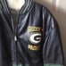 Men's Size LARGE GBP Carl Banks Leather Jacket