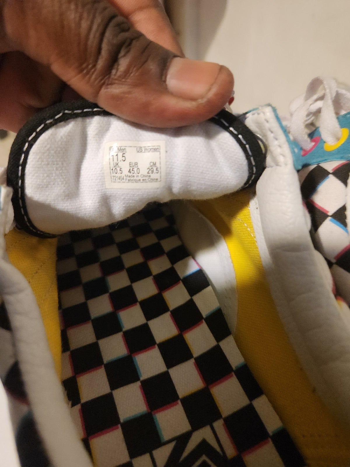 VANS Rainbow Checkerboard