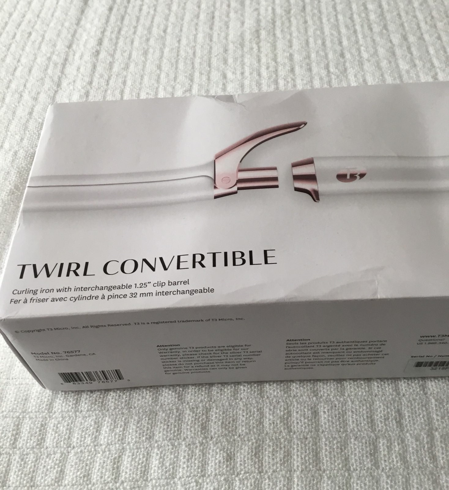 T3 interchangeable clip curling iron 1 1
