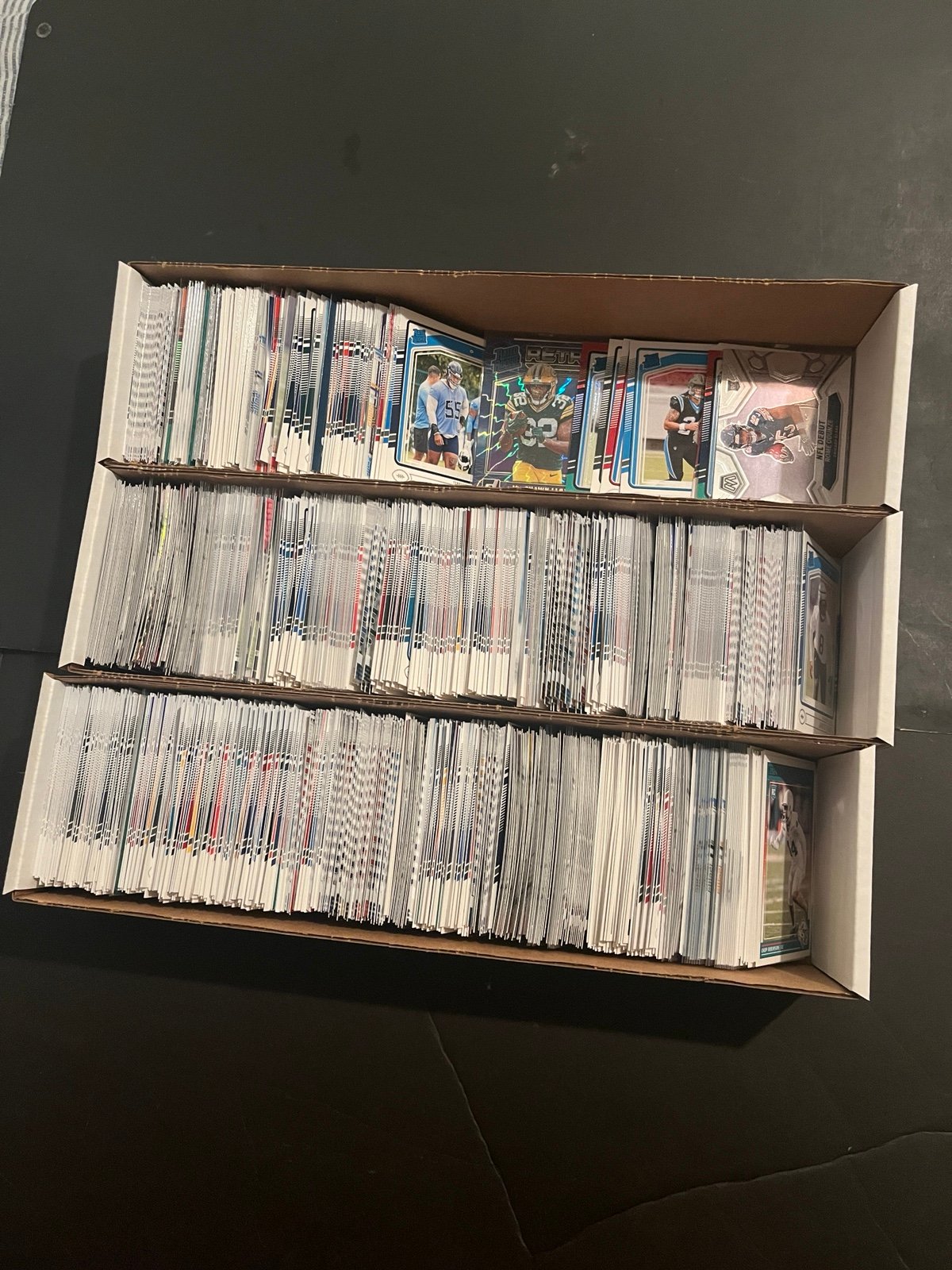2024-2025 NFL Rookie Card Lot (1220 Cards)