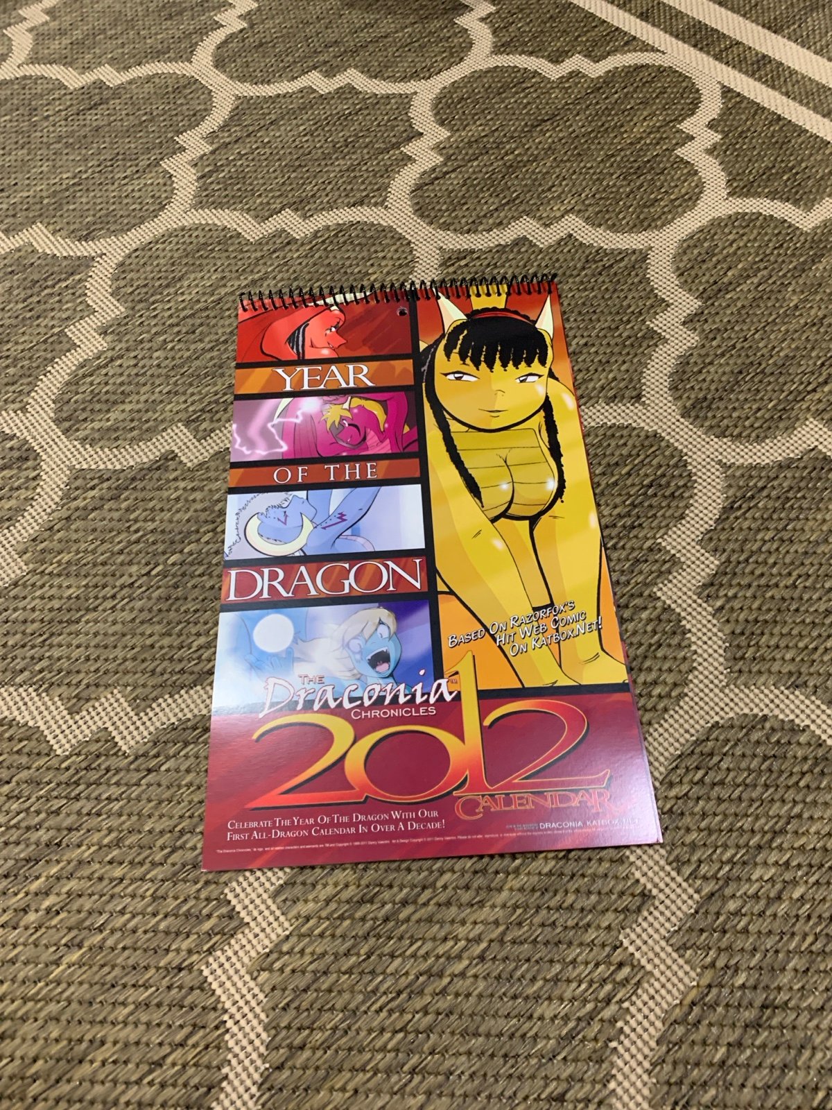 The Draconian Chronicles Discontinued Calendar 2012