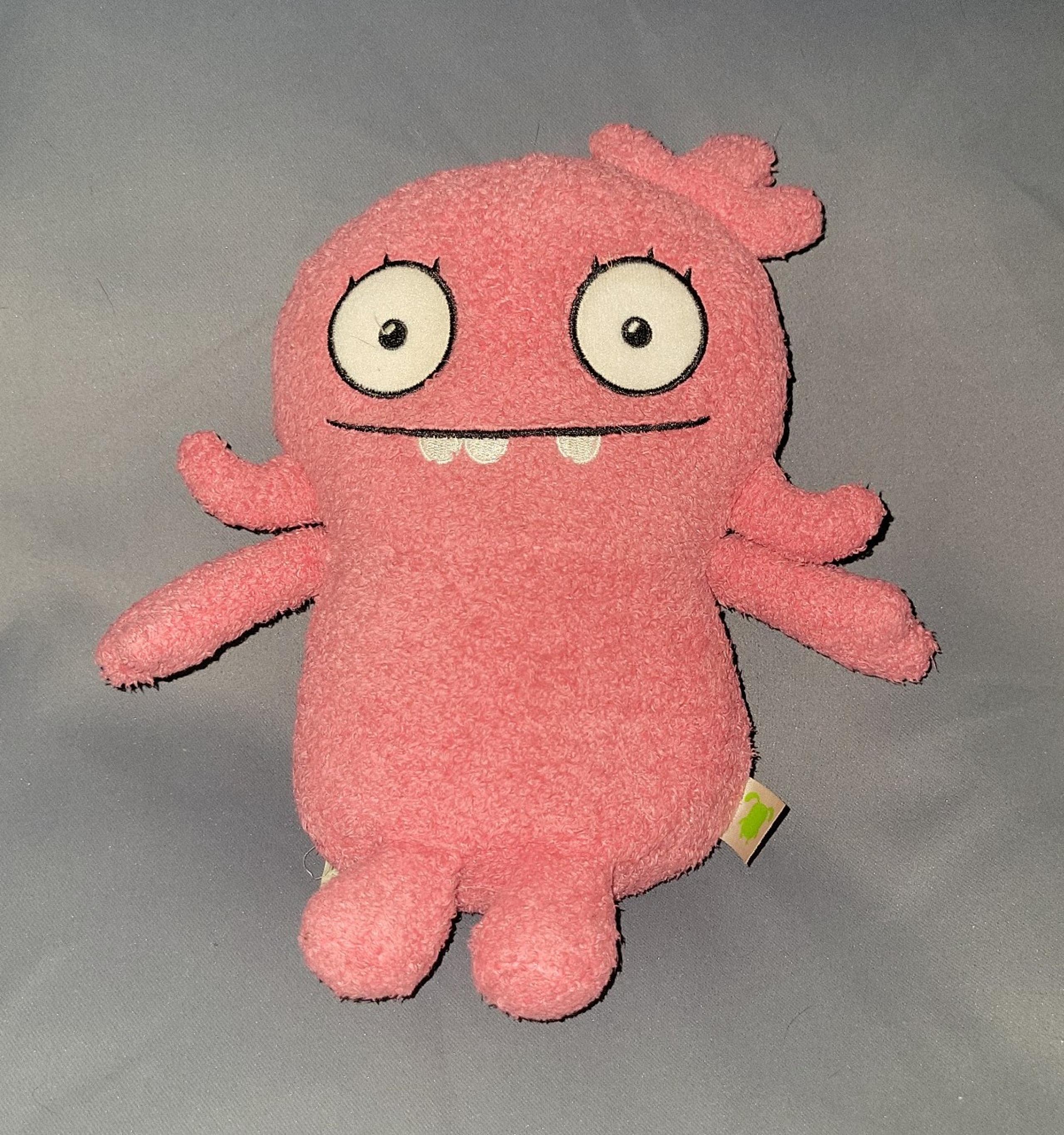 Ugly Dolls Plush Moxy Pink Doll 9" Stuffed Animal Hasbro 2019 Girl Monster