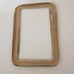 Antique 1950 Rectangle Pressed Wood Frame Carved 6.50 x 4.50 Inches Provanence