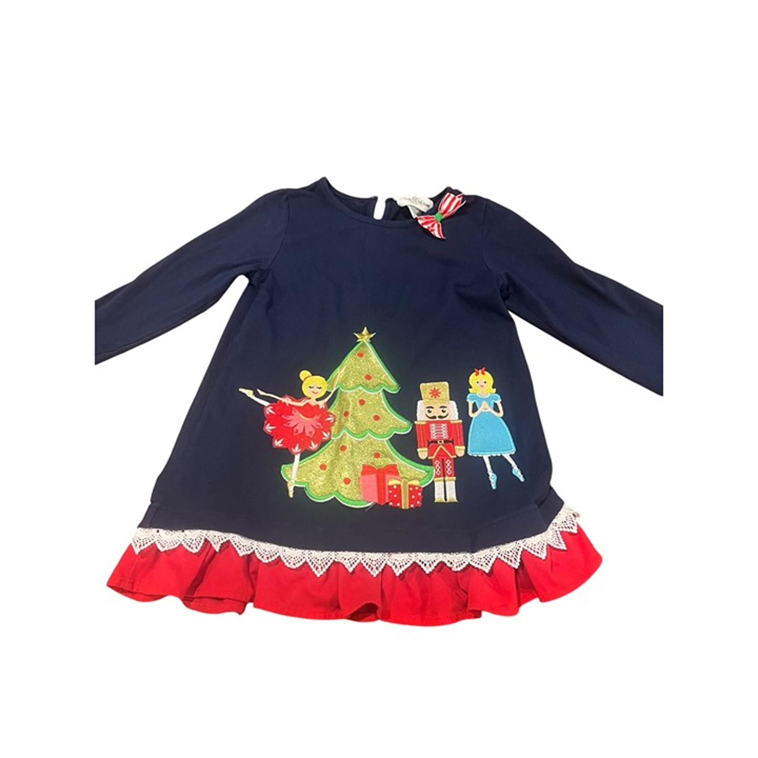 Rare Edition Toddler Girls Christmas Nutcracker Dress Sz 8