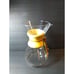 Chemex Pour Over Coffee Pot Maker 9 MCM Carafe Wood Sleeve glass