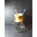 Chemex Pour Over Coffee Pot Maker 9 MCM Carafe Wood Sleeve glass